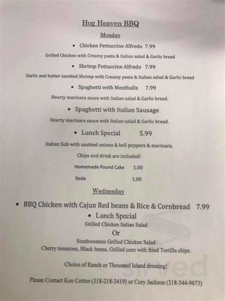 Heavenly Delights: Exploring the Extensive HHOG Heaven Menu